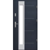 Drzwi S36 T53 INOX Antracyt 55 mm